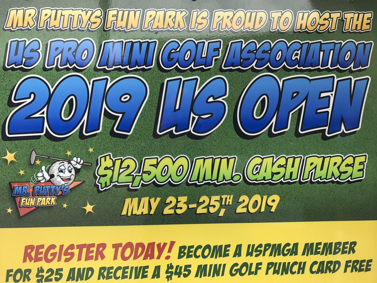 Yes, you are seeing this correctly! The Mini Golf US Open is in York County this weekend!!! Check out the Pro Am tonight (including <a href="/BillyDunlap/">Billy Dunlap</a>) and tournament play Friday and Saturday at Mr. Putty's!