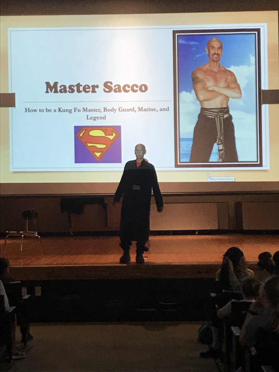 miller_elaclass's tweet photo. Guest Speaker: Master Sacco #cougarskeepwinning #MasterSacco #kungfu https://t.co/9tJhVCPNWs