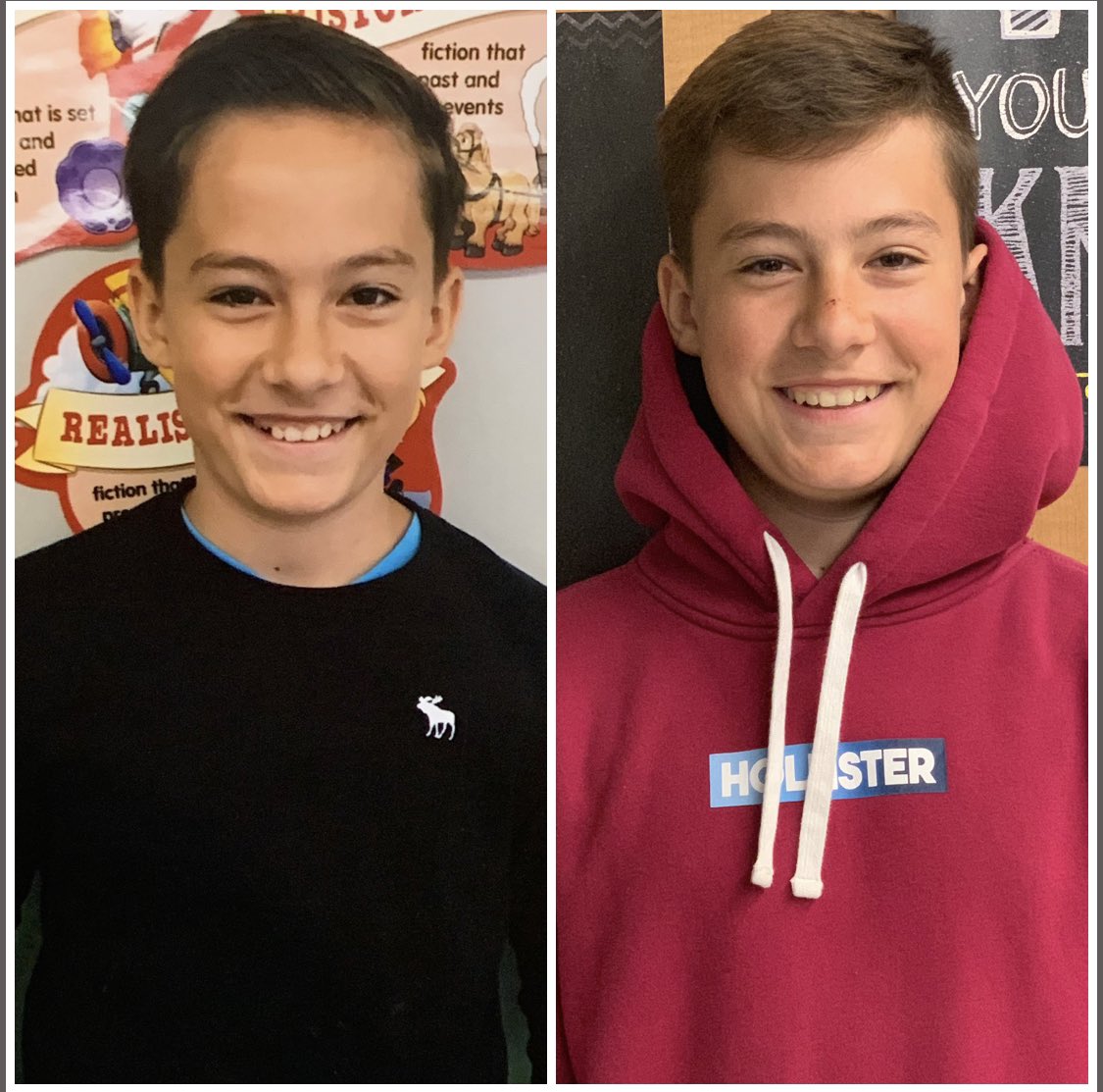MrsArandaEL's tweet photo. What a difference a school year makes!! 😮 Wishing all the 8th graders the best of luck in high school!! @conradyjaguars #graduationisnear🎓 #makeusproud https://t.co/s56t9anfJ5