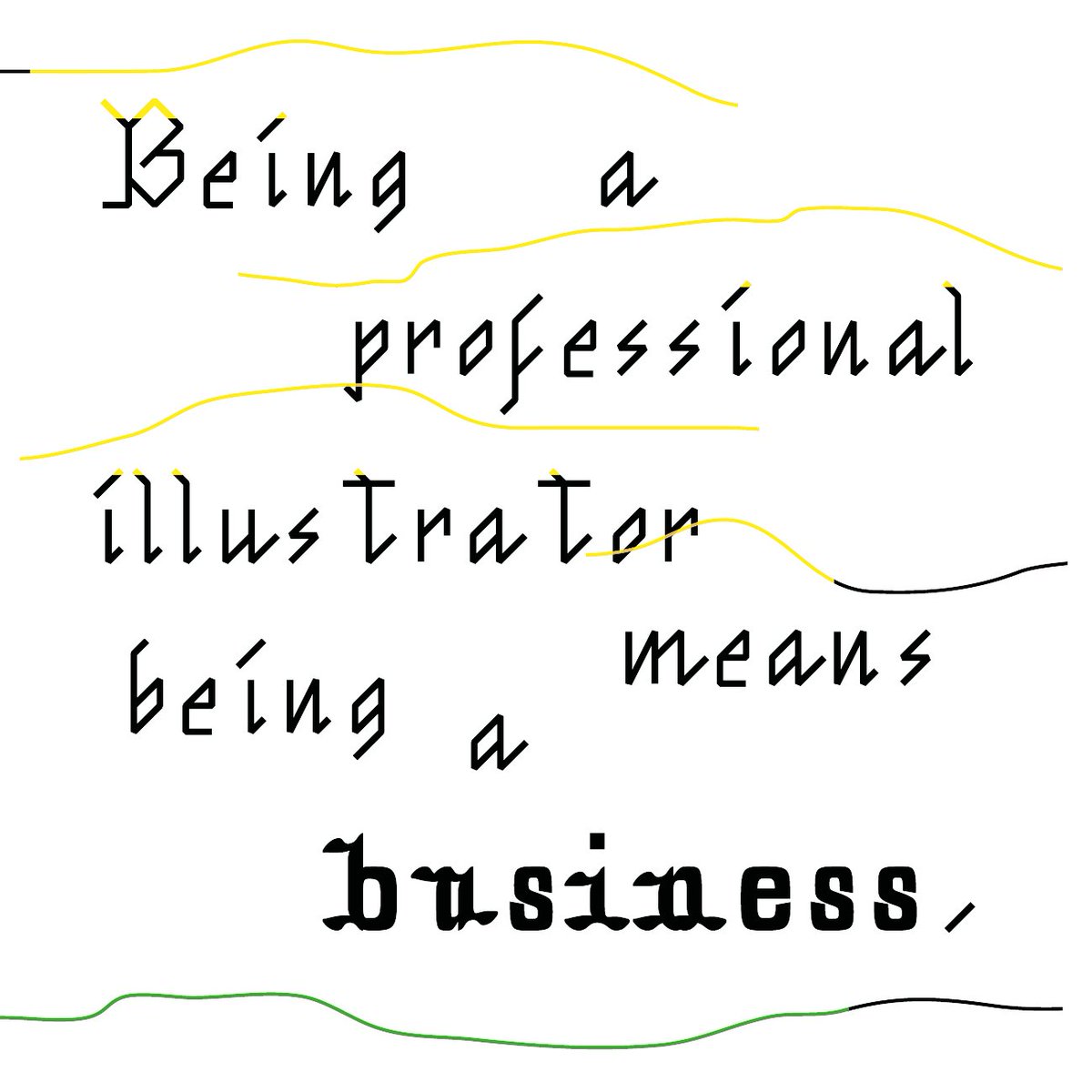 PROgress ✊✊✊
None of us are here by luck - We invested time and money in our skills. The illustration industry is booming, but we need to take our individual business seriously to ensure its longevity.
JOIN OUR #NOTAHOBBY CAMPAIGN NOW! 
theaoi.com/2019/04/10/not…