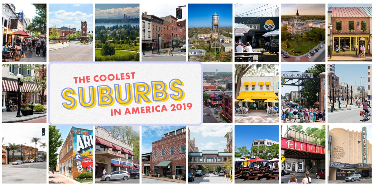 AptTherapy's tweet image. Here at Apartment Therapy, we think suburbs are pretty cool. That's why we rounded up 24 of the coolest suburbs in the USA to celebrate cultural hotspots outside of big cities. Check out our list! #coolestsuburbs2019 apartmenttherapy.com/collection/coo…