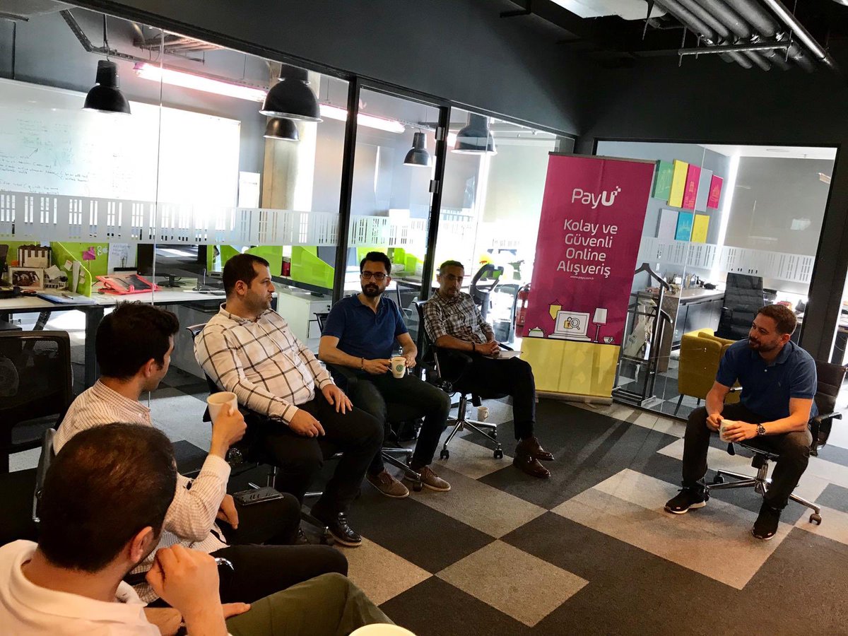 Fintech10 bugün PayU Türkiye ile devam ediyor! @EmreGuzer katılımcılarla birlikte finansal teknoloji dünyasını ve dijitalleşmenin iş modellerini nasıl değiştirdiğini konuşuyor. 
#fintech #fintech10 #istanbulfintekmerkezi <a href="/Fintech10TR/">fintech10</a>