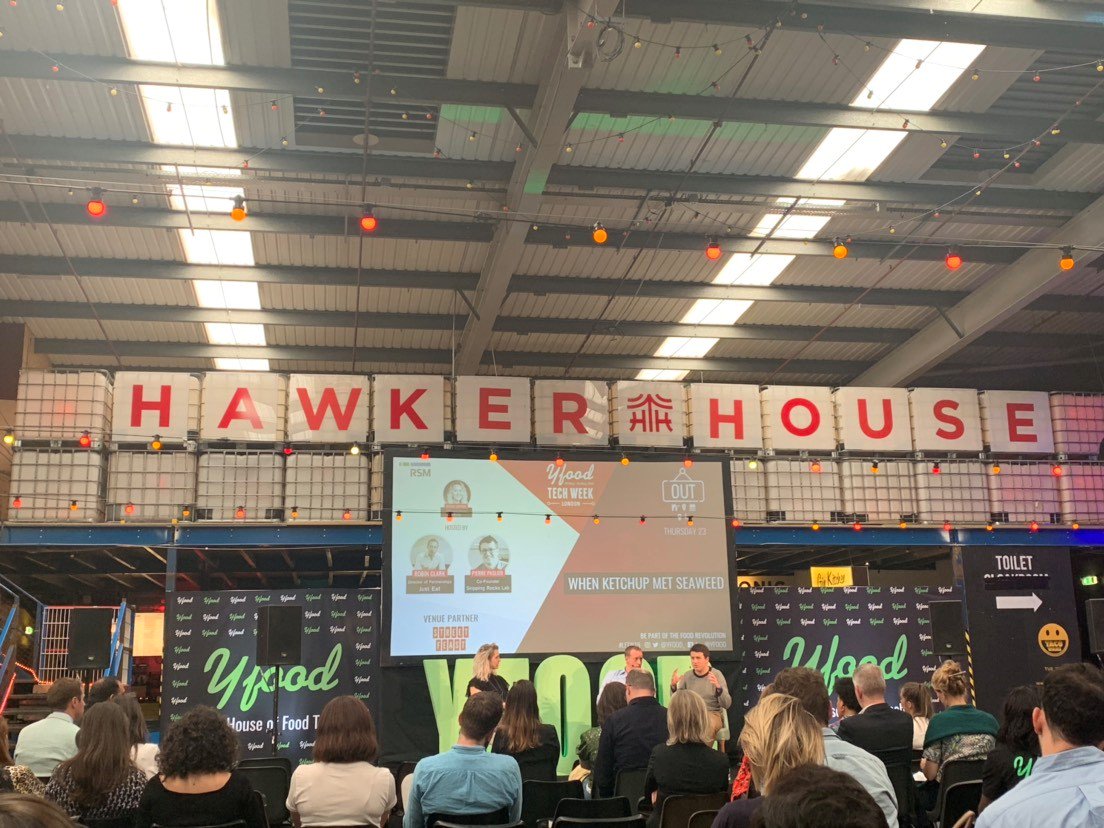 PagefieldLondon's tweet photo. We’ve been part of the food revolution today at #YFoodTechWeekLDN learning about how tech can save us. 

Thanks @RSMUK for the invite! #LFTW2019 https://t.co/wbttLPTX4b