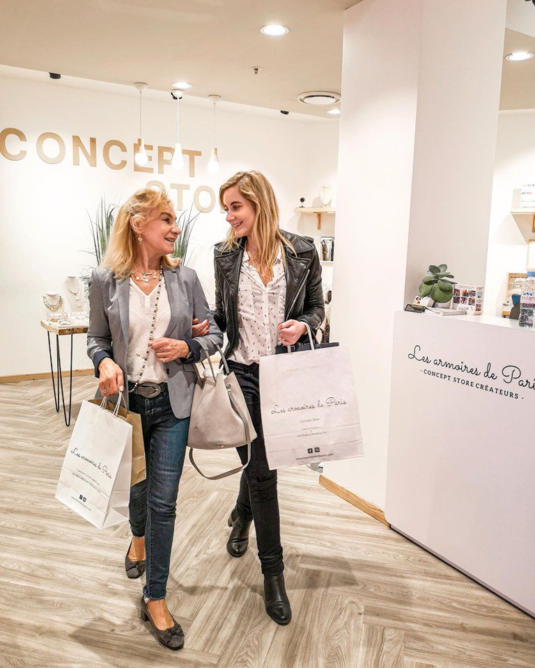 #Fetedesmeres 💟
Séance shopping mère et fille à Italie Deux pour #camilleetlesgarcons !
Pourquoi ne pas lui offrir, vous aussi, un moment shopping ?