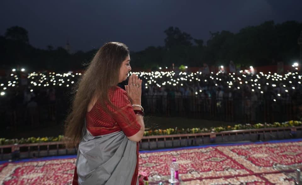 Congratulations dearest <a href="/KirronKherBJP/">Kirron Kher</a> for your stupendous second time victory from #Chandigarh. It reaffirms my faith that hard work &amp; sincerity always pays. On a personal note I want to thank everybody especially your team in Chandigarh for their love, support &amp; blessings.🙏