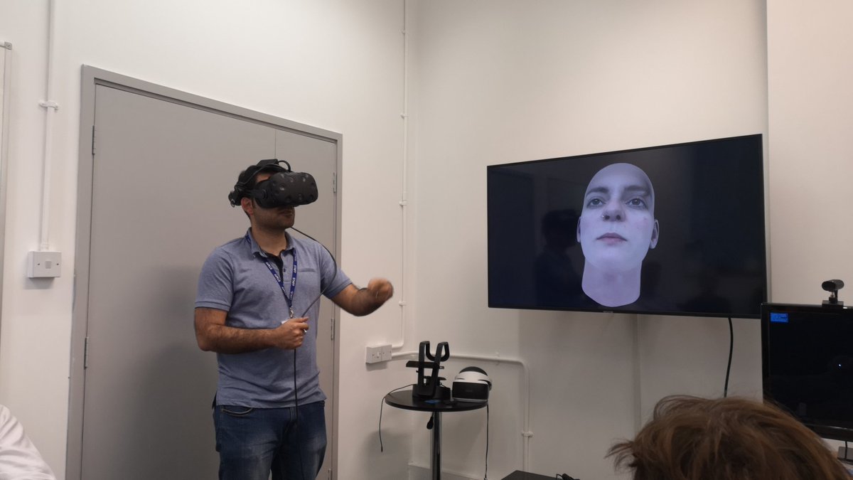 Fascinating discussion today with @emteqinc @adrianleu <a href="/OliviaLoryKay/">Olivia Lory Kay</a> <a href="/helenlucycosta/">Helen Costa</a> what is next for technology in children's services? Watch this space to find out..... #vrforgood