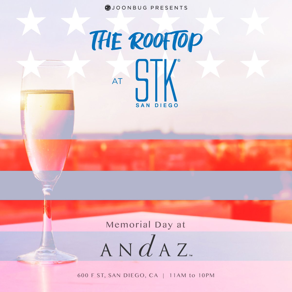 joonbugpresents's tweet image. Celebrate Memorial Day this year at the beautiful STK rooftop at Andaz San Diego ☀🎉

Tickets on sale now at joonbug.com/san-diego/part…

Don&apos;t miss out!! 🇺🇸🇺🇸