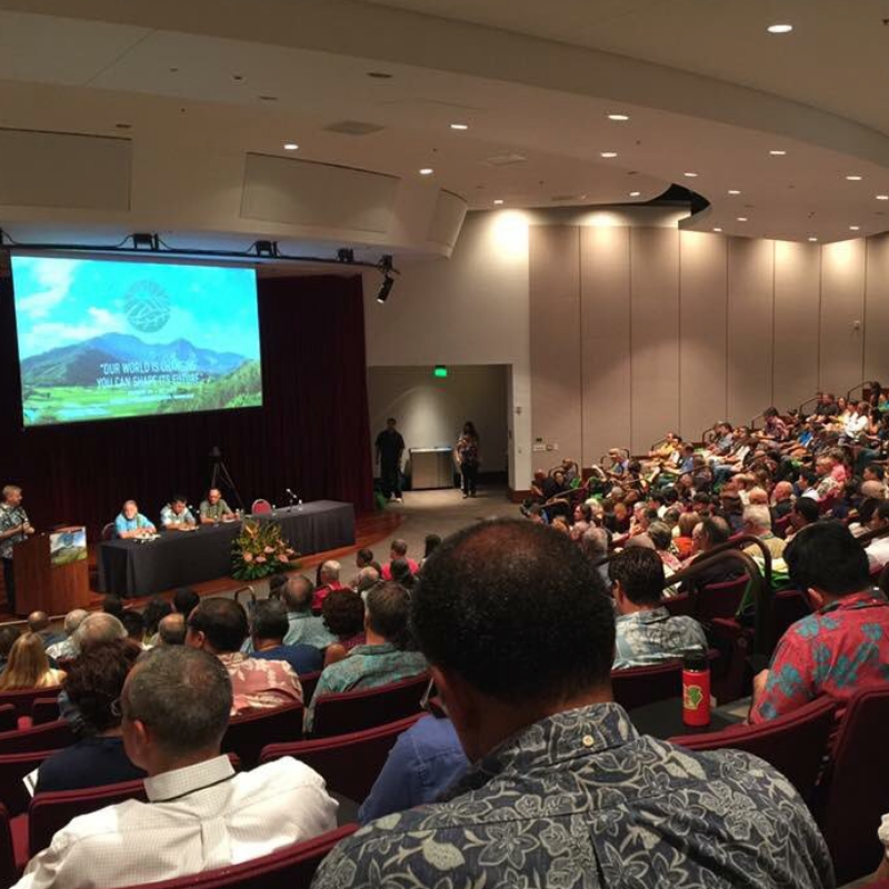 ALF_Hawaii's tweet photo. #TBT to 2017's Hawaii Agriculture Conference! Mahalo @SmartYields for capturing this moment and hope to see you all this year! #ThrowBackThursday #HIAg #HawaiiAgriculture #ALFHawaii #HIAgCon19 https://t.co/1fUO9d88ra