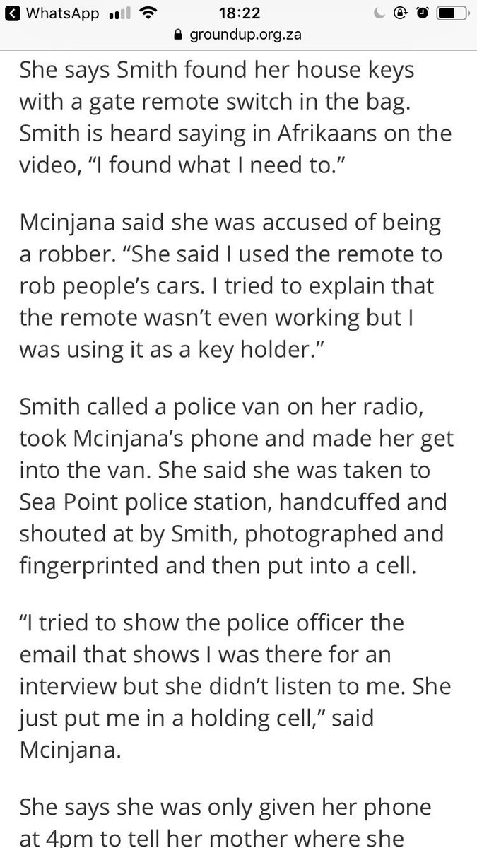 #CountryDuty

<a href="/GroundUp_News/">GroundUp</a> please send us Esethu’s details to assist with legal assistance. 

South Africa isn’t a police state &amp; we can’t sit and watch. Cape Town isn’t a NO-GO-Area! 

<a href="/CountryDutyZA/">#CountryDuty</a> legal team is ready to act &amp; have been briefed