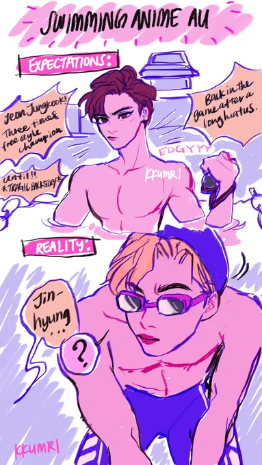 expectations vs reality of swimming au 
