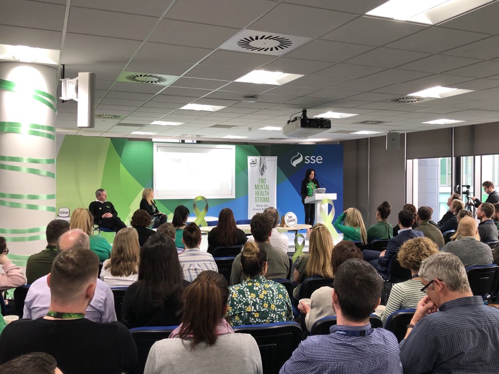 sseairtricity's tweet image. We were delighted to sign the @SeeChangeIRL Workplace Pledge today, committing to the six-step workplace programme, and continuing our journey to build an open and inclusive culture around mental health #EndTheStigma #GreenRibbonIRL #ThisIsGenerationGreen