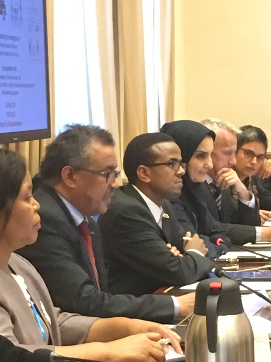 Imagine a world where people with a heart attack, acute pregnancy complication or severe injuries have no number to call or ambulance that can help them. This is still too often the case. Simple interventions exist. Emergency care is part of #UHC says <a href="/DrTedros/">Tedros Adhanom Ghebreyesus</a> at #WHA72