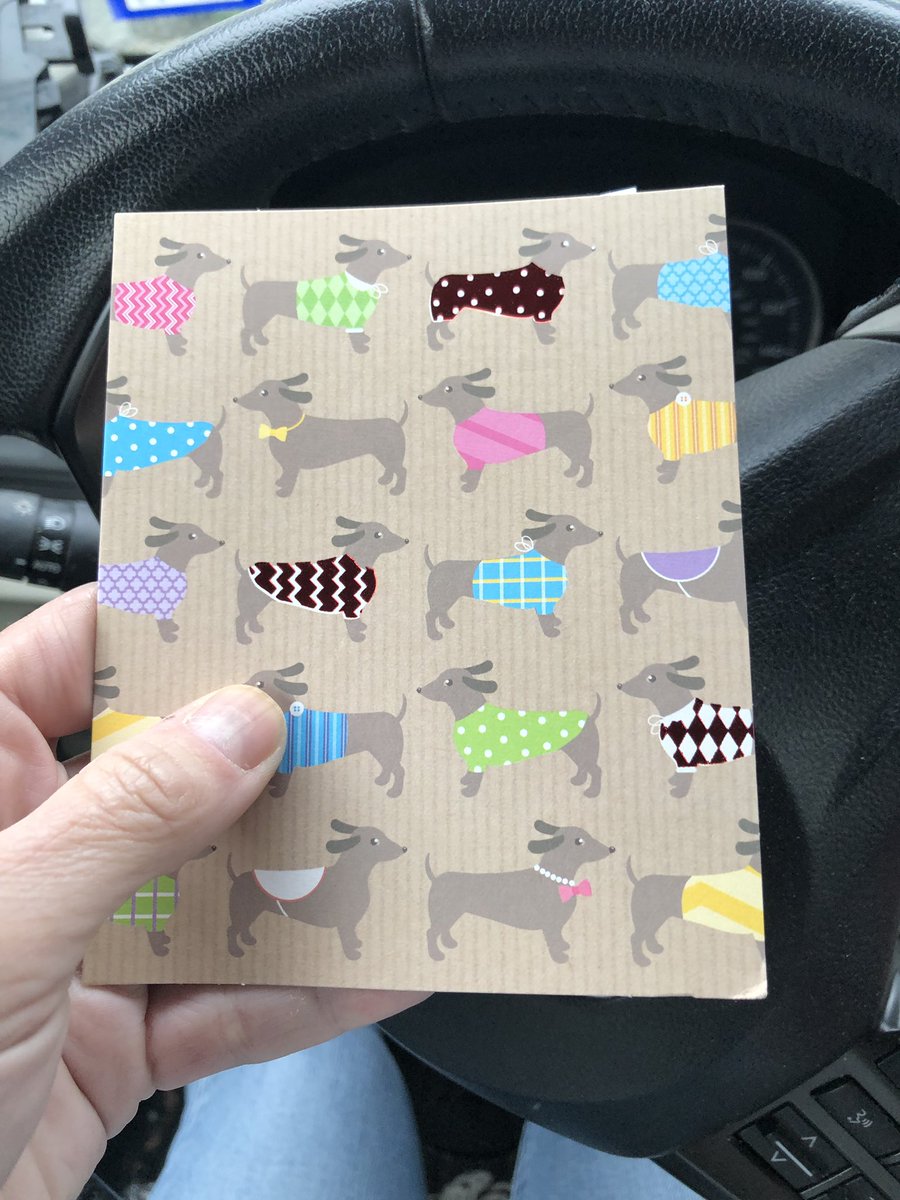 hollyface1975's tweet image. Day. Made. 

Checked the post, perplexingly walked to my car wondering, “Who sent me international mail?”

Oh. @adrianh sent me #csstwp sticker joy!  And he even knew to send them with dogs in sweaters! 🙌 (expect #ResearchOps stickers soon, they’re coming to me this week!)