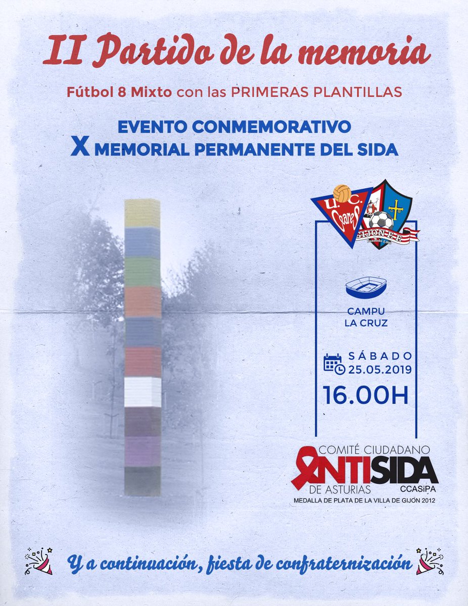 UCCeares's tweet photo. 🙌🏽 Organizamos un partíu de F8 mistu con xugadores de les nueses dos primeres plantiyes. 

Contamos con toos vosotros, aficionaos/es, families del fútbol base, vecines/os nesti día de concienciación y'alcordanza. https://t.co/rDusPWacIL