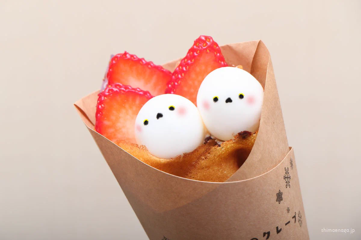 札幌にあるインスタ映え抜群のクレープ！かわいいシマエナガのマシュマロが無料です！！