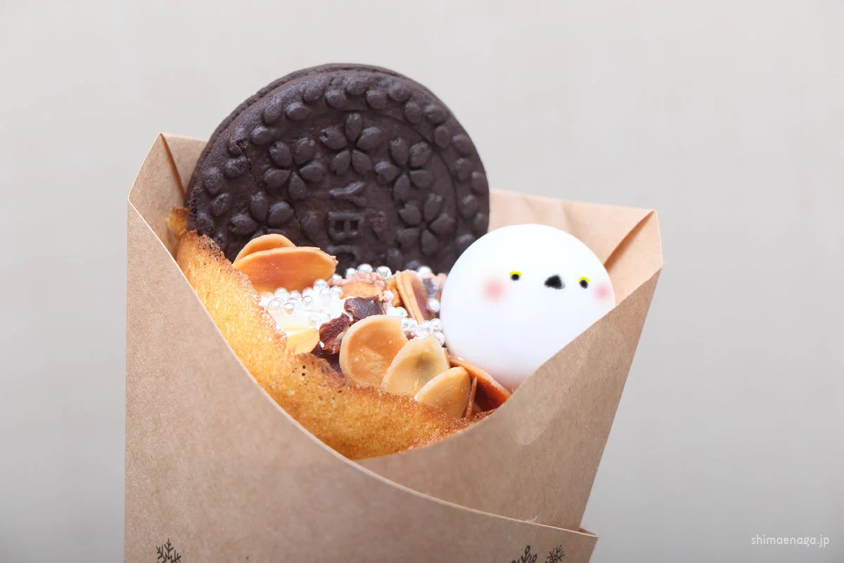 札幌にあるインスタ映え抜群のクレープ！かわいいシマエナガのマシュマロが無料です！！
