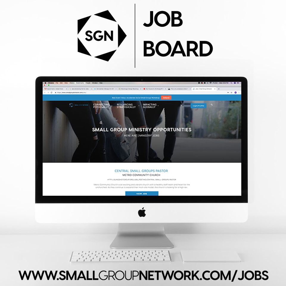 SmallGrpNetwork's tweet photo. If you are looking for a position as a Small Group Pastor or Point Person, click the link below to see some open positions around the globe.
https://t.co/VCP6fy86FA
#sgnet #bettertogether #ministry #jobs #career #leadership #pastor #smallgrouppastor #connectionspastor https://t.co/7QXR79hKr9