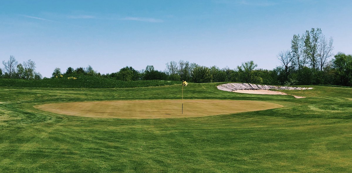 stonehenge_golf's tweet photo. GOOD NEWS! We avoided most of the rain last night. We did lose a tree and several limbs and our staff is cleaning that up as we speak. We’ll open the golf course including golf carts at NOON today. Thank you for your patience, we look forward to seeing you at Stonehenge today! 🏌🏻‍♂️ https://t.co/2vUeQfH9Lm