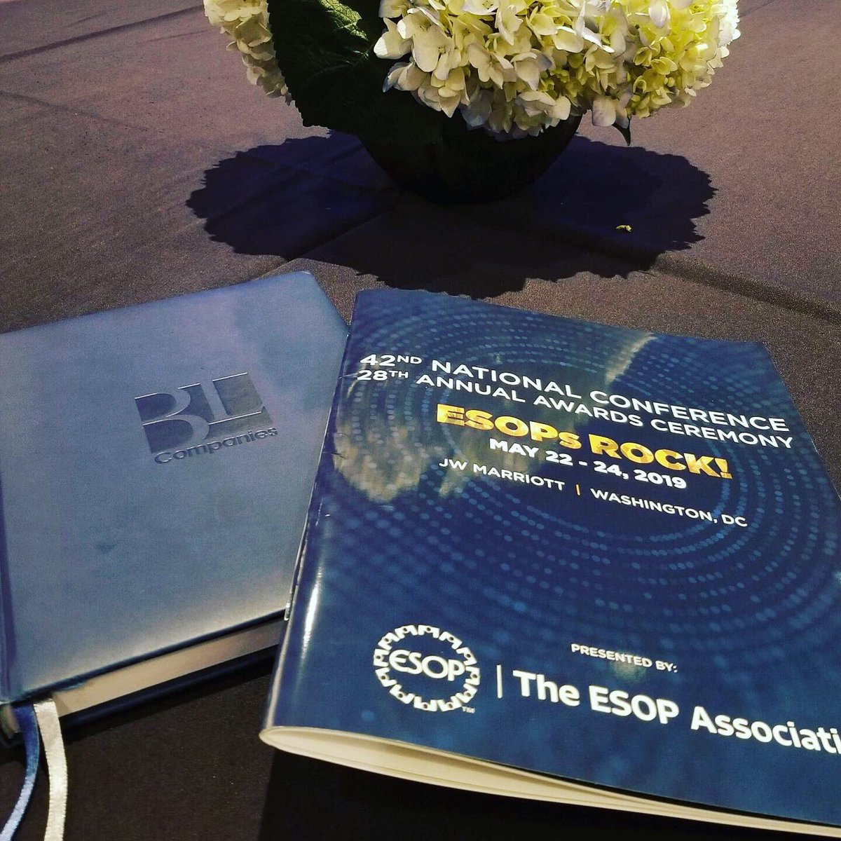 BLCompanies's tweet photo. ESOPs Rock!  #weagree #ESOPAssociation #esop #employeeownership #blgoestowashington https://t.co/Sr8JbhAN3b