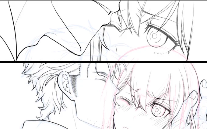 うーん、キスの日は明日の朝かな?( ;'∀`)w 