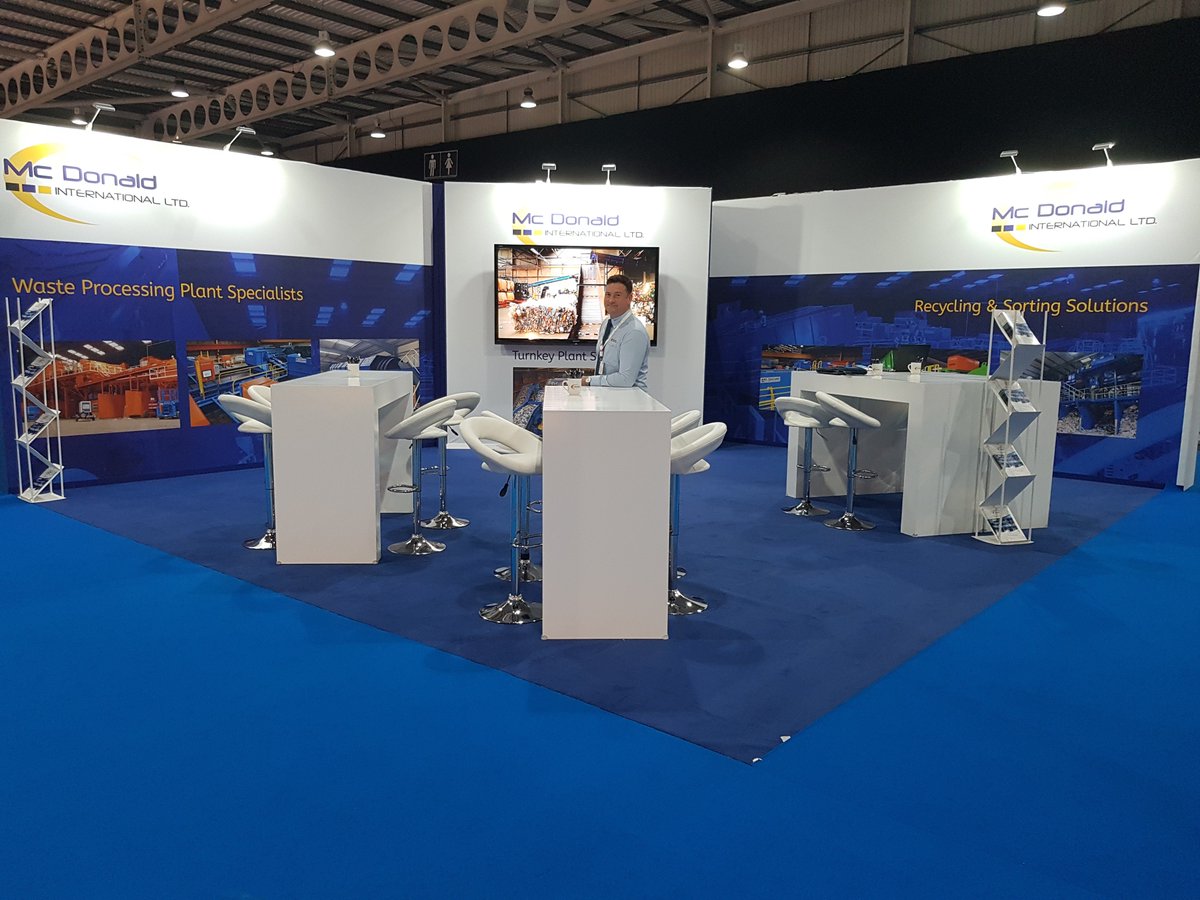 McDonald_Int's tweet photo. Come visit us at our stand F3 at the Lets Recycle Show, Stoneleigh Coventry https://t.co/AITlCBSR0F