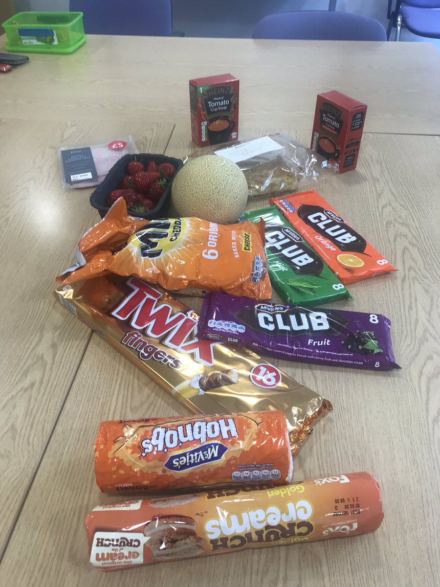 rosemarie1989's tweet photo. Just a few treats to keep us going during the nurses forum with @ClareBensonMH @LancashireCare #lcftppl #nurses #snacks #staffwellbeing https://t.co/0sqlt62dui