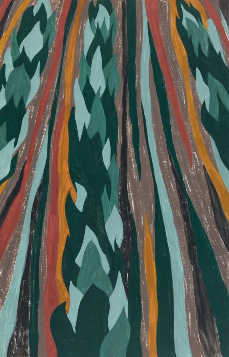 "The migrant, whose life had been rural and nurtured by the earth, was now moving to urban life dependent on industrial machinery."#7, Great Migration Series, 1941Jacob LawrenceMOMA