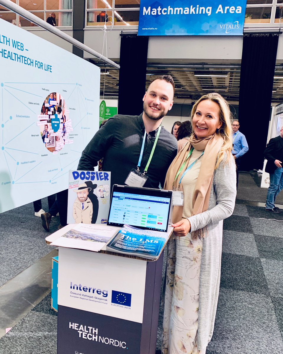 dossier_health's tweet photo. This is the last day of Vitalis and your last chance to meet up with the smiling Dossier team! Make sure to stop by and chat with them at the HealthTech Nordic booth this afternoon! #dossiersolutions #vitalis2019 #healthcare https://t.co/qZBtZI6dEt