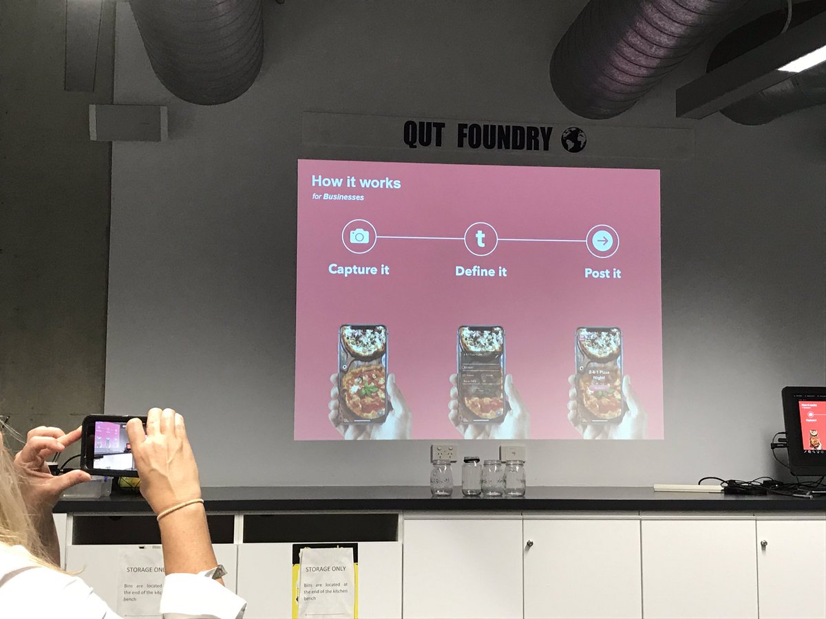 QUTEship's tweet image. #IDEASlaunched @qutfoundry pitch by Brodie of #Doora: they’ve built a #platform to connect #retailers looking for sales &amp;amp; data &amp;amp; consumers looking for #salespromotions in areas &amp;amp; categories of interest. #marketing #QLDsmallbiz