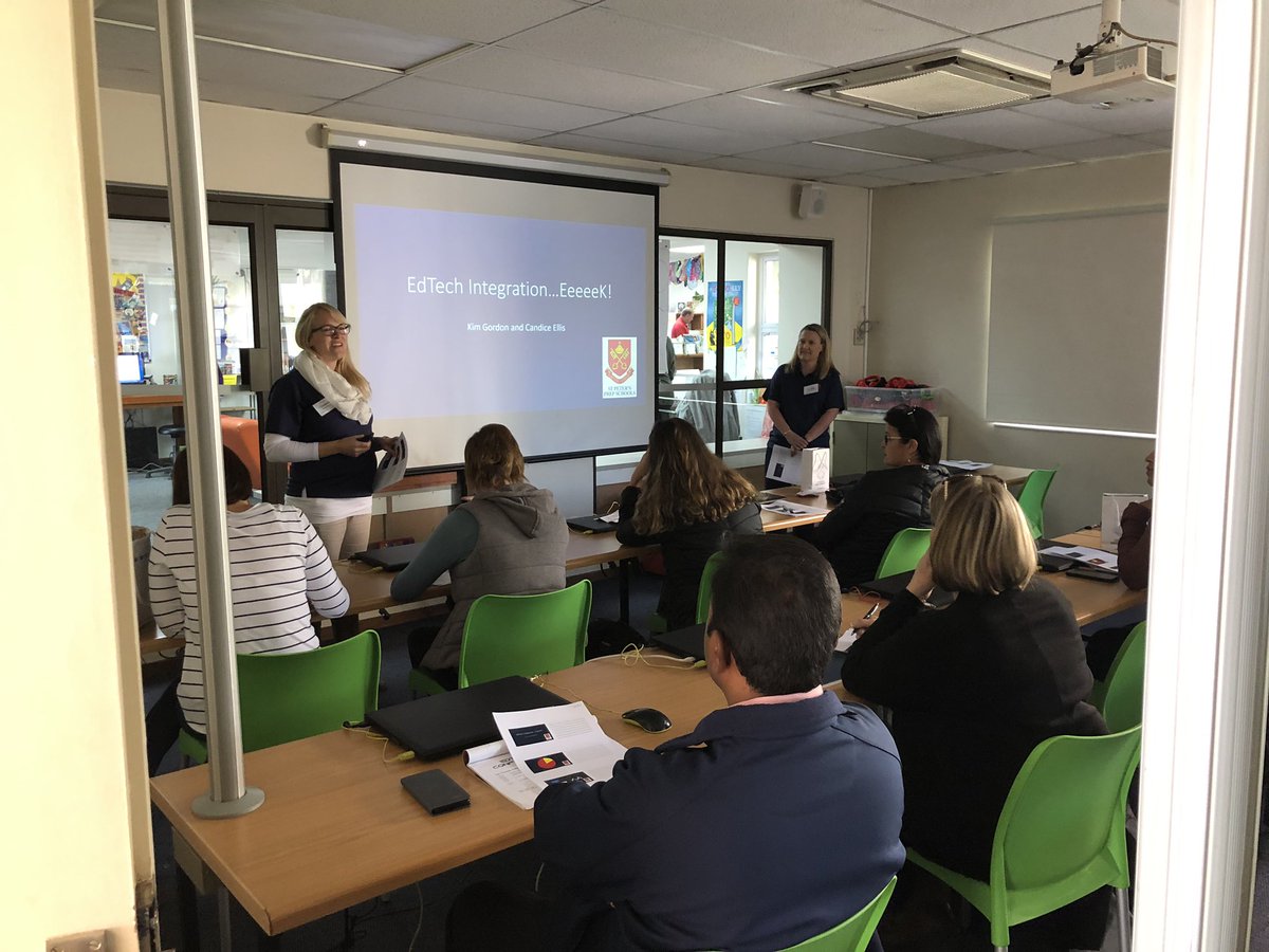KerrynSchmidt's tweet photo. @StPetersGirls EdTech integration Eeeeeek! Not any more! #StPEdTech https://t.co/d9hCVbnlsP