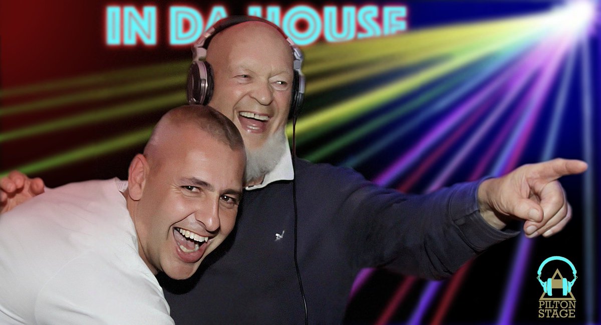 In Da House! Michael Eavis and DJ / Photographer Jason Bryant last Saturday @thepiltonstage @GlastoFestFeed @TheGlastoThingy @GlastoWatch @GlastonburyFM @bbcsomerset @PiltonVillage