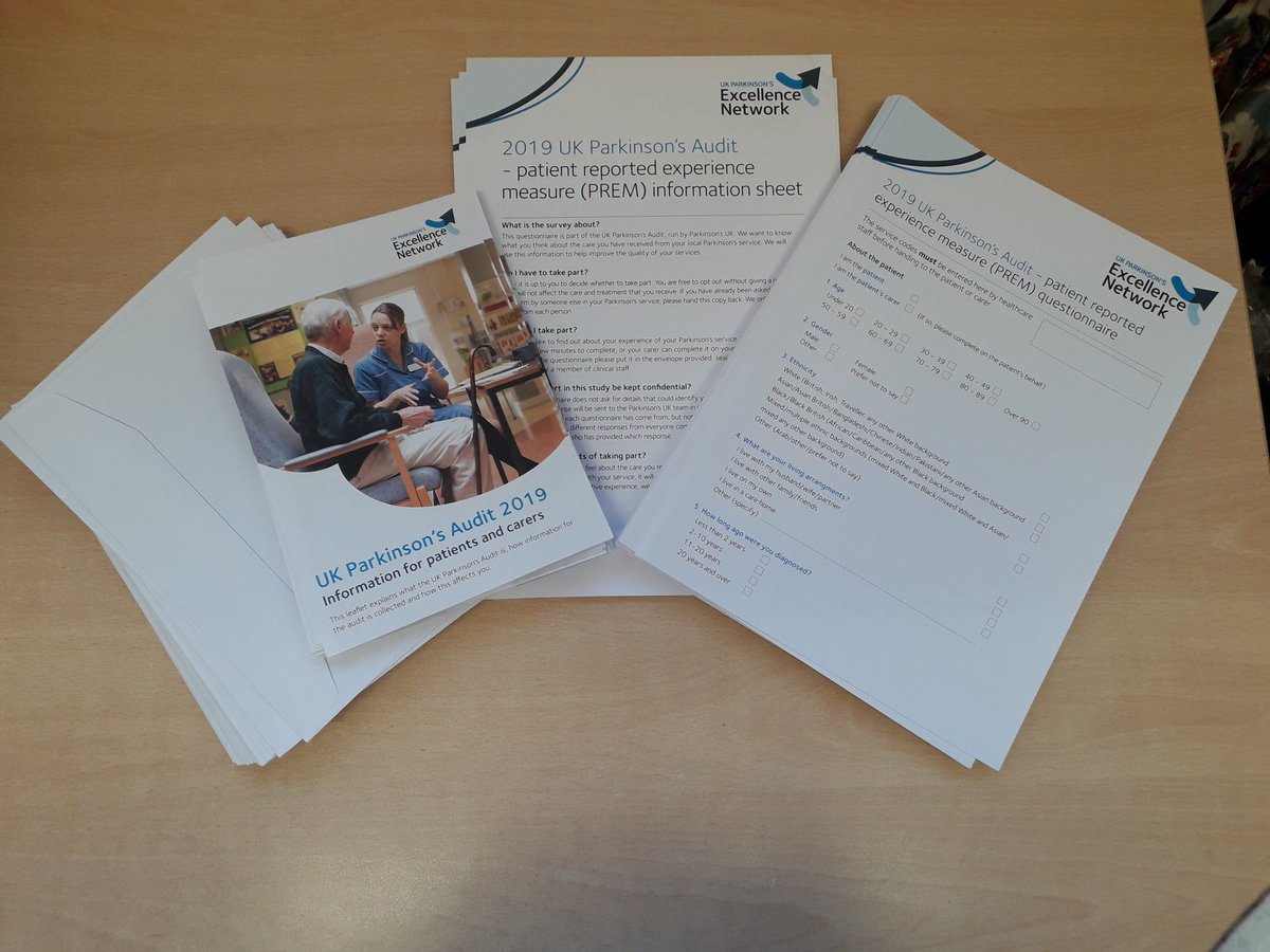 CommunityOccup2's tweet photo. We've started data collection for our 2019 Parkinson's Audit 😀
#serviceimprovement #patientviews #occupationaltherapyforParkinsons https://t.co/grhD4acm8r