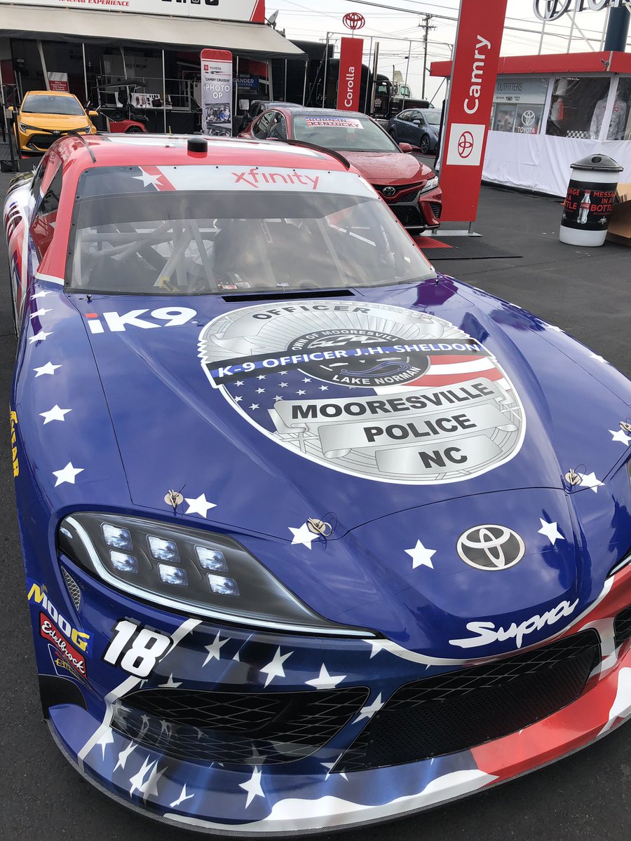 Here it is. Unbelievable. <a href="/wcnc/">WCNC Charlotte</a> This will run in Saturday’s Xfinity race.