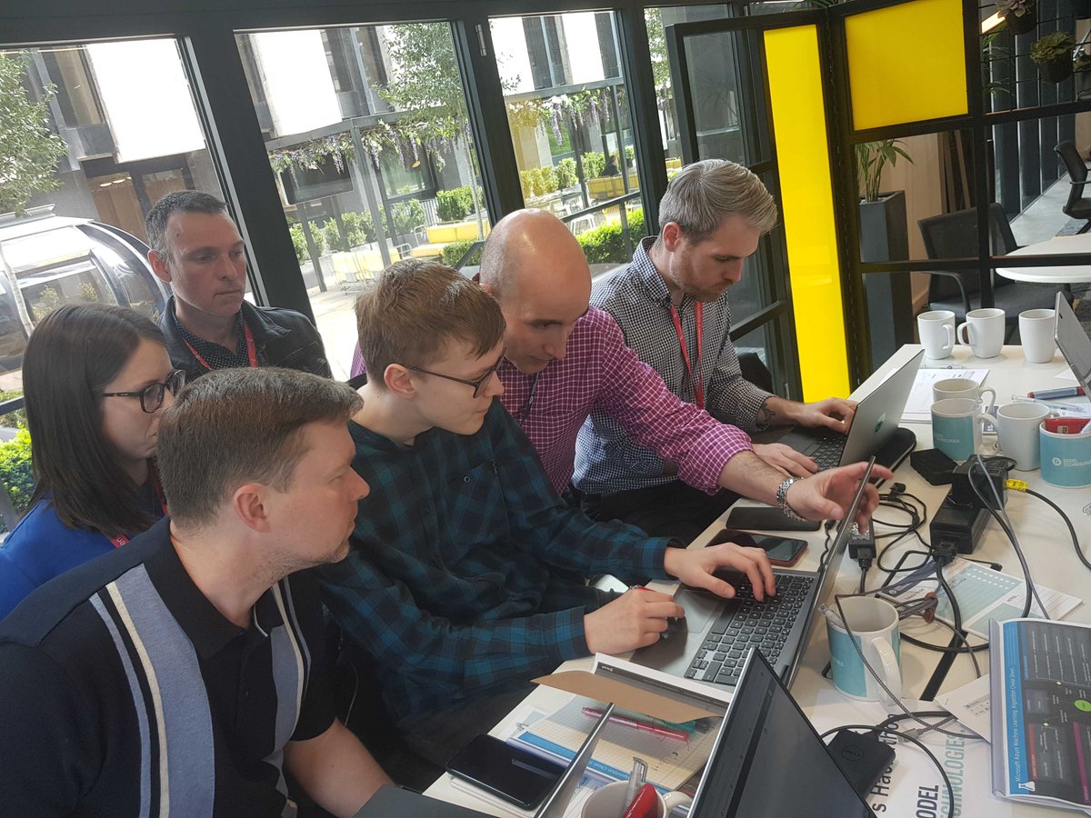 SortedOfficial's tweet photo. Everyday's a school day. So, we've sent a team of Sorted sorts on a field trip to the @GodelTech hackathon. They've worked with Microsoft Azure tools to load, process and analyse data - and learnt some new skills along the way. ๐ #HackWithGodel #WeAreSorted https://t.co/gCJ0KNd1di