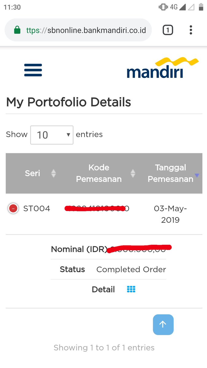 zebipaskal's tweet photo. Sudah setengah jalan~
#ST004 ✔️

Berencana mau beli SBN pakai uang THR? Disimpan dulu saja ya. Soalnya SBN baru akan hadir lagi bulan Juli 2019 hehe https://t.co/GU5ZuhMMhk