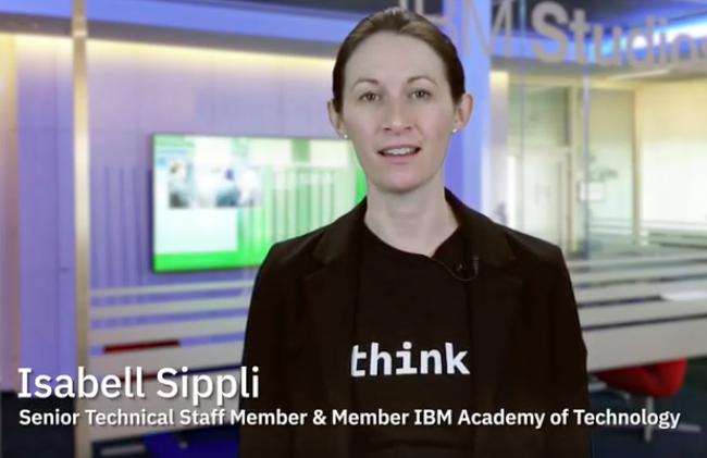 Check out the new video from @ibmcctr : We love to think - IBM Germany R&D #ibmccboe
Our Senior Technical Staff Member @isabell007 about IBM THINK Conference at San Francisco and what else is her daily work as a Hybrid Cloud Expert. Enjoy 
youtu.be/7BP5lj61px8