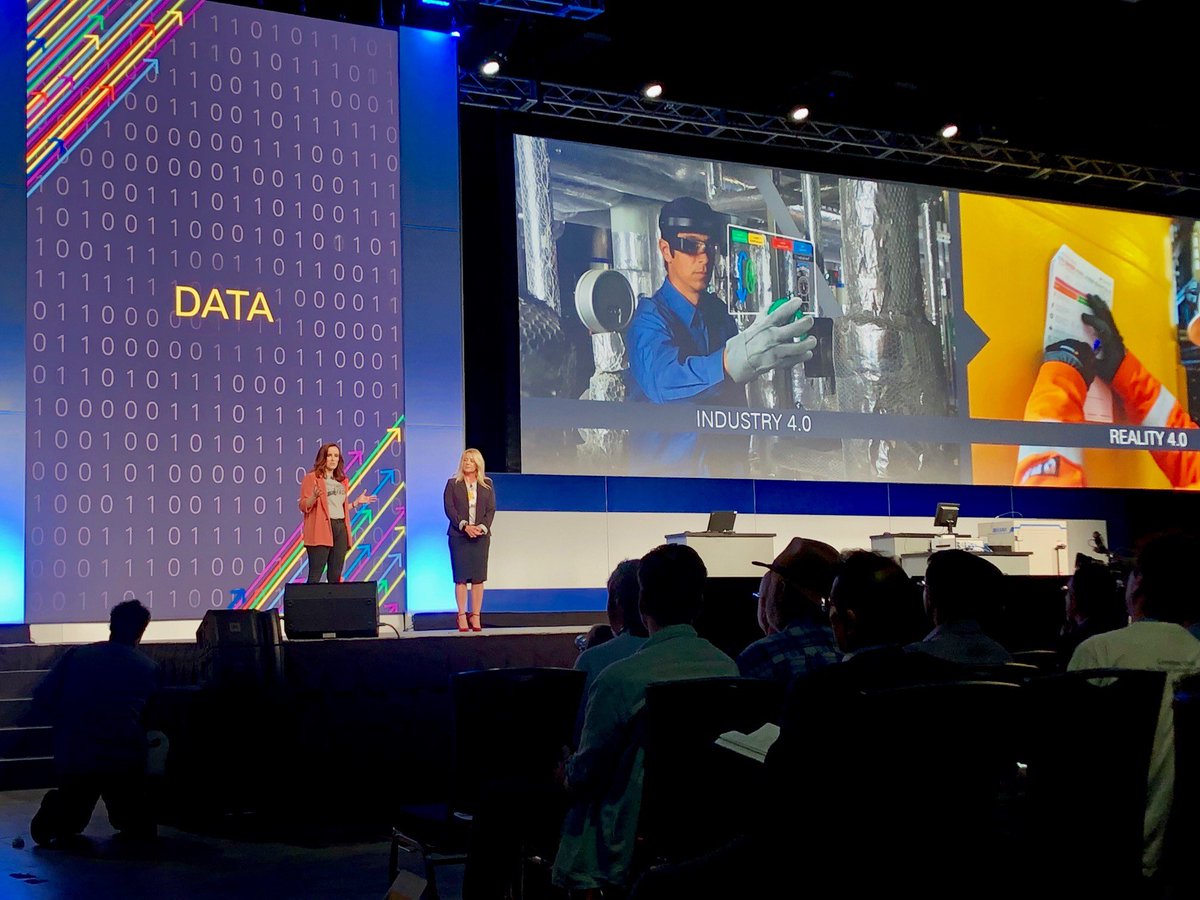 ladylabview's tweet photo. “Don’t be discouraged by the stats - you belong here,” – advice to young women interested in #STEM careers from Dr. Paula Doyle of @CogniteData. Honored to share the keynote stage to discuss true solutions to digital transformation #data https://t.co/p6pJorJsBR