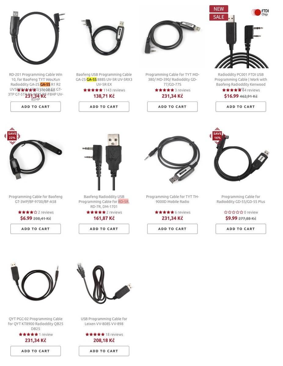 domineefh's tweet photo. To save you some troubleshooting and searching, NO you can NOT program #Radioddity GA-5S with the #Baofeng RD-5R cable. But you could use the cable from UV-5R tho. #SameSameButDifferent #NotEnoughCables https://t.co/bxZ99TFpoa