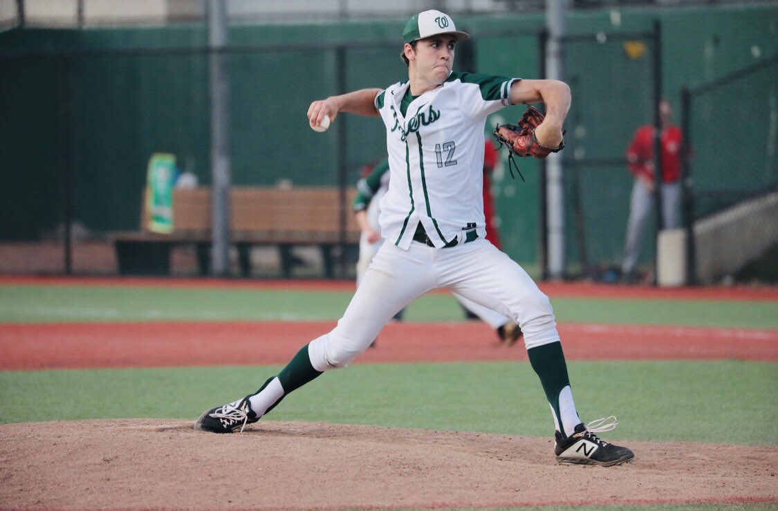 Jackson Reed Tigers Baseball tweet media