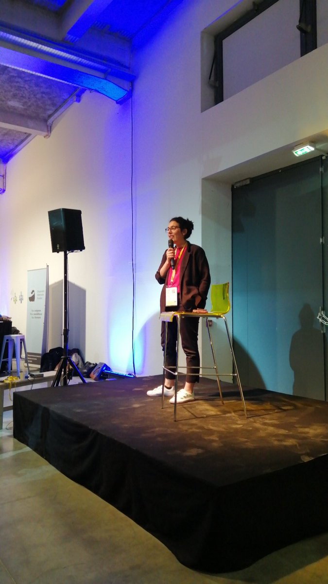 [#hublofestival] #talk Rebecca, Co - fondatrice de <a href="/Capsule_Wess/">WESS</a> intervient sur la thématique : Plaidoyer pour une consommation éthique : l'union fait la force
Retrouvez la jusqu'à 18h à La #Sucriere ! #entrepreneuriat #lyon #startup