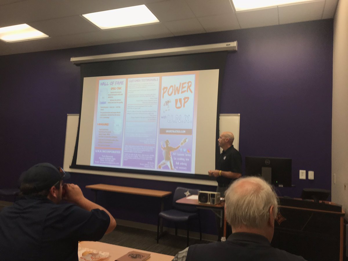 FurmanEquip's tweet photo. Thanks to @TerryHammond74 and @UNXinc for kicking us off this morning on our final day! #PowerUp
#SoConEquip https://t.co/FdXXfYLEnP