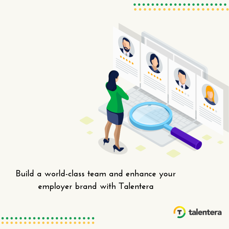 TalenteraATS's tweet photo. Planning to build a world-class team? Working on your employer brand as you scale? Talentera gives you just the right tools to get started!
#recruiters #recruiting #employers #candidates https://t.co/FMdr9Ao8dP