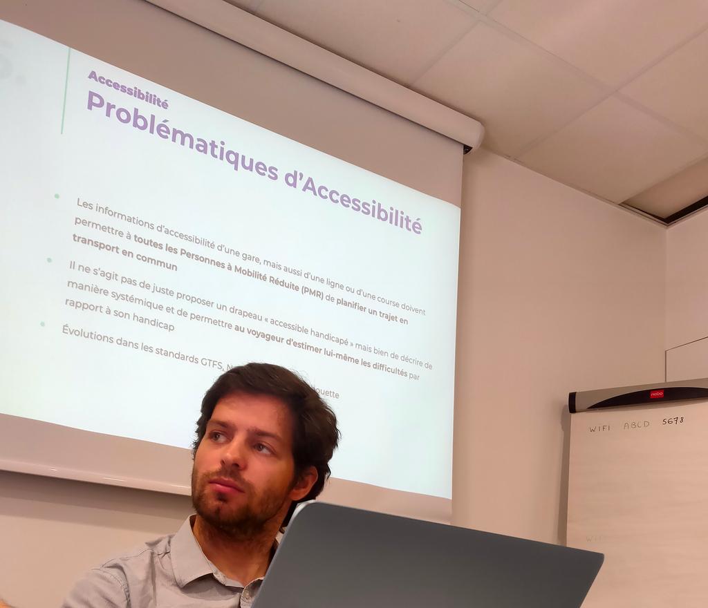 enRoute_mobi's tweet photo. Merci à tous ceux qui étaient avec nous aujourd'hui au #ClubUtilisateursChouette pour discuter ensemble des enjeux de la donnée #mobilite !
#NeTEx #Accesibilite #OpenData #OpenTransport #informationVoyageur #af83 #LOM
Les slides de la séance bientôt sur https://t.co/tqkXAj5tg0 https://t.co/1TCUBFhL0w