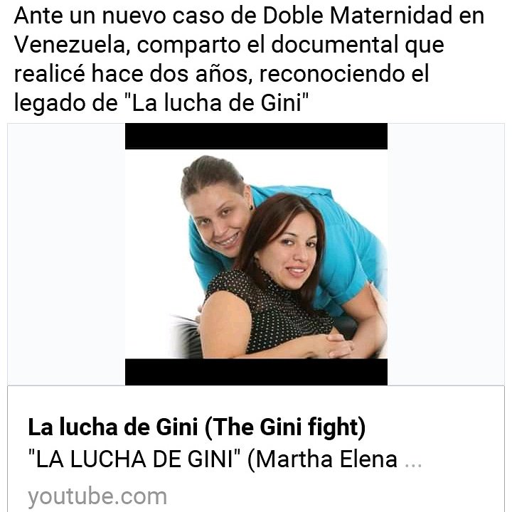 Activa con #Solidaridad en el marco del #17mayo Día Internacional contra la Homofobia, la Transfobia y la Bifobia. Comparto mi primer cortometraje #documental aportando al #CineVenezolano A la memoria a Gini Soto <a href="/VE_Igualitaria/">AC Venezuela Igualitaria 🏳️‍🌈🌺</a> <a href="/Unionafirmativa/">Unión Afirmativa</a> youtu.be/RFZpK-oVOWo