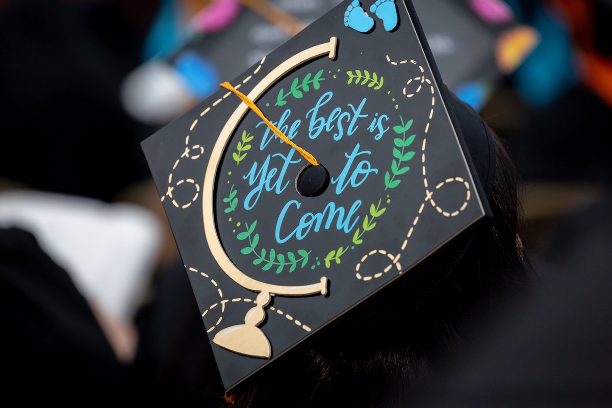 MercerYou's tweet photo. Here are a few of the creative mortar boards that were spotted at Mercer's 2019 commencements. See more graduation photos at https://t.co/31gBRkjtAv. #Mercer2019 https://t.co/IqgLuMfVHZ
