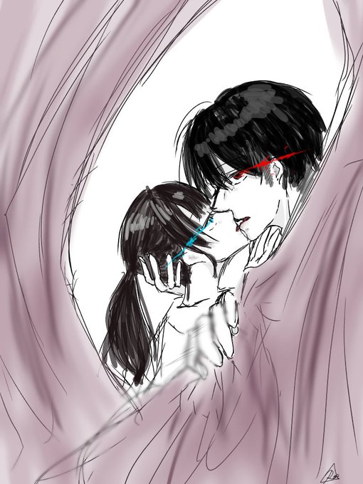 キスの日らしいのtwitterイラスト検索結果 古い順