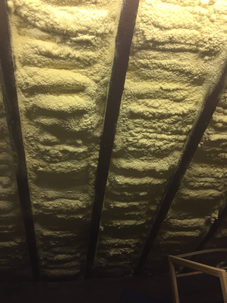 chaplinroofing's tweet photo. When the customer presents you with a challenge to install a top hung @VELUXGBI in this lovely 80s foam 😅 https://t.co/SM6Opf5QaP