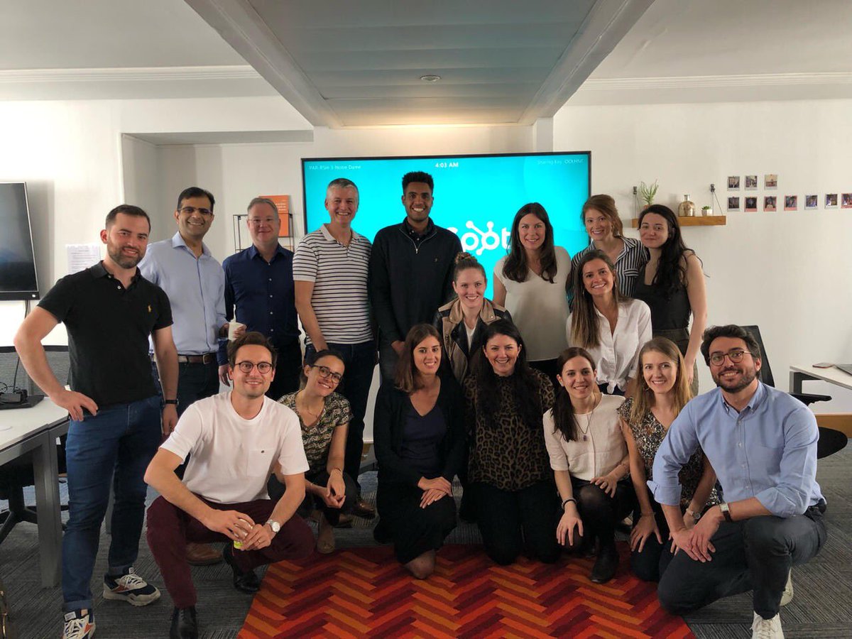 HubSpotLife's tweet photo. “When I started at @HubSpot in 2015, I was the only employee on the French market. Today, I’m part of a team of ~80 employees and have the opportunity to lead our 9th global office in Paris. Thank you to all who believed in us and the growth of the French market!” @julesperignon https://t.co/g7lf7lO46t
