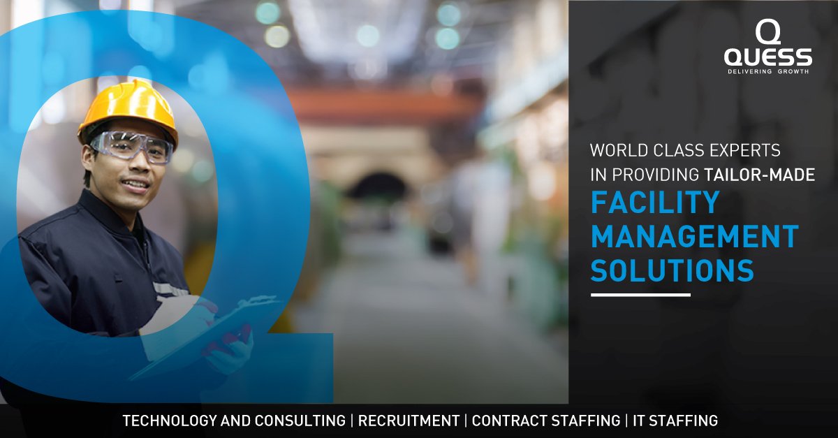 QuessAPAC's tweet photo. We understand the nuances of our customers' requirements and provide them with premium #FacilityManagement services across various industry segments. 

#QuessCorp

https://t.co/qLDOCQw16W https://t.co/QUH7HcfRjG