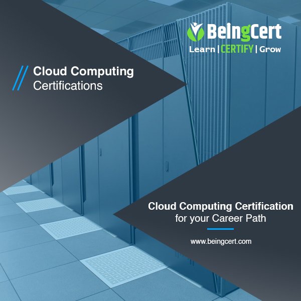 BeingCert's tweet image. #CloudComputingFoundation
#CloudComputingProfessional
#CloudComputingConsultant
#CertifiedCloudSecurityProfessional
Beingcert Cloud Computing Consultant Certification will help you to boost up organization performance in cloud computing efficiently. beingcert.com/Detail?id=48